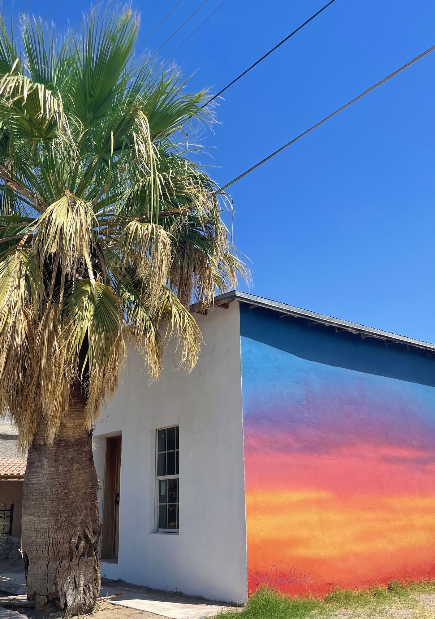 Jana Renée, Sunset, mural, Presidio
