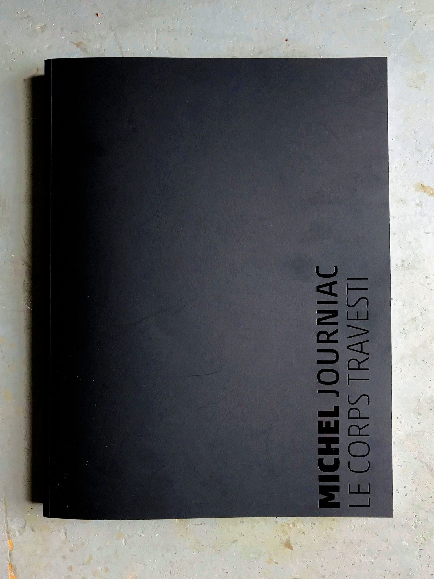 Michel Journiac — Le Corps travesti, cover