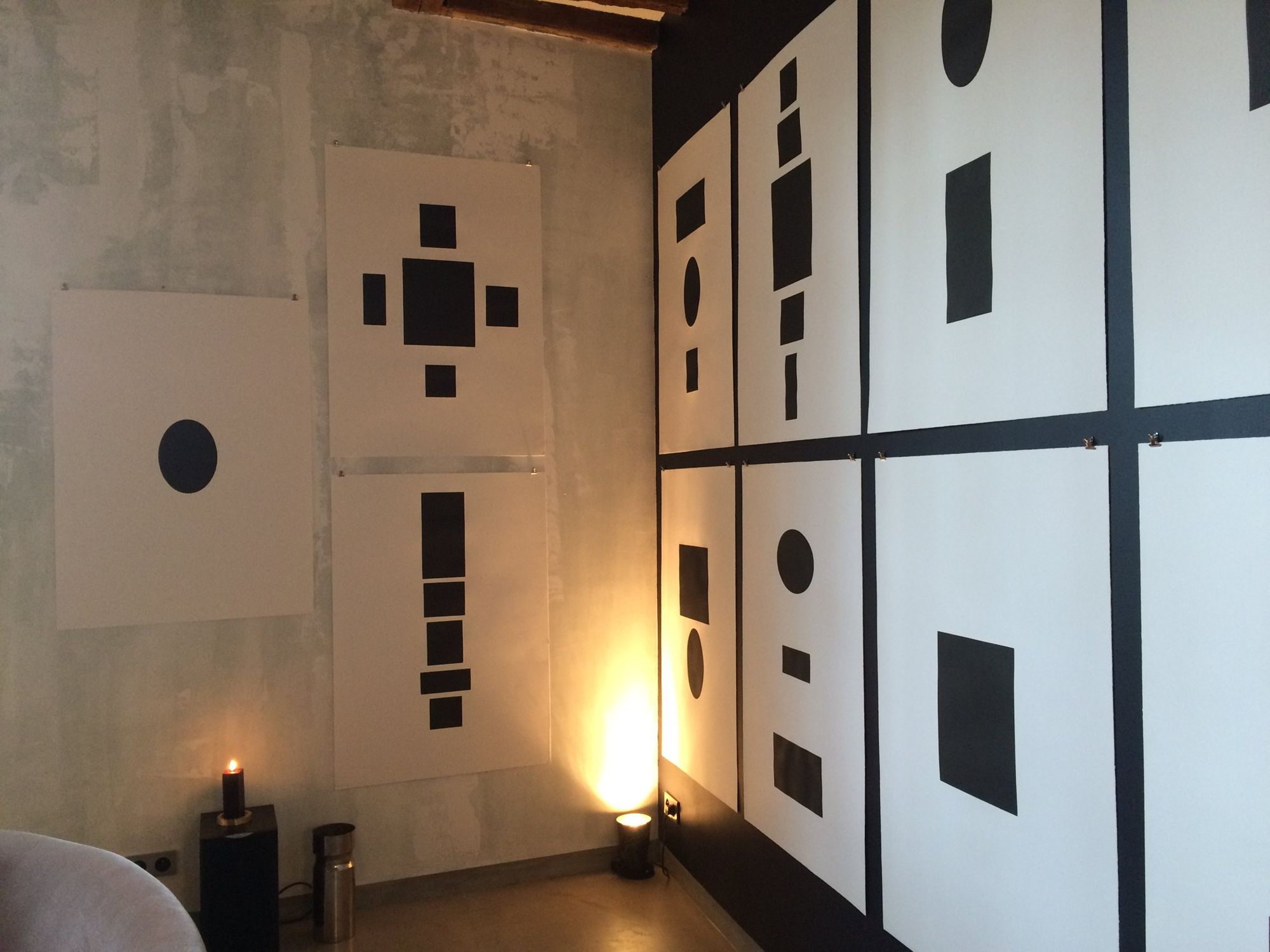 Monuments of the Memory, installation view, Sans Titre (2016), Paris