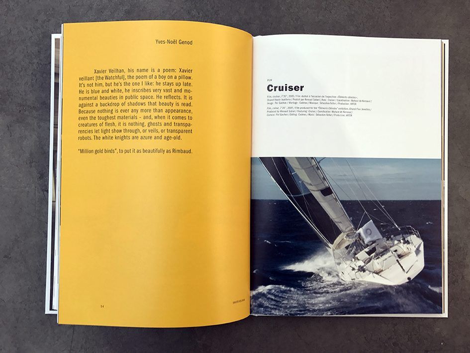 Xavier Veilhan — Films & Performances, spread